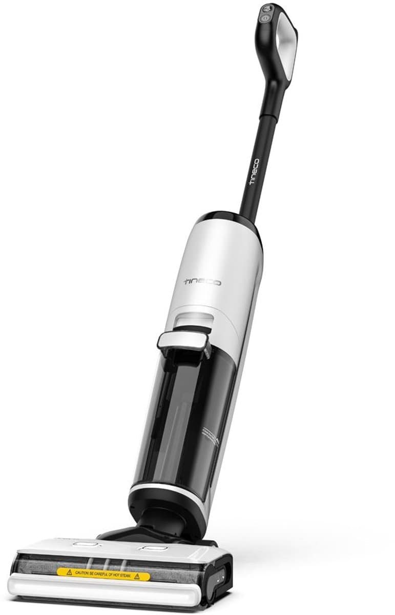 Tineco FLOOR ONE S7 STEAM PLUS | Vloerreiniger & Stoomreiniger | Draadloos | Stofzuigt,stoomt en dweilt tegelijkertijd | wit — afbeelding 1