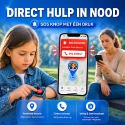 Kinder Smartwatch met GPS & Telefoonfunctie – Veiligheidshorloge voor Kinderen met Camera, SOS-Knop & Locatietracking – Ouderlijk Toezicht – Groen/Wit — thumbnail 5