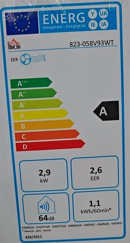 Sogiol - Mobiele Airco - Draagbare Airconditioner - 5-in-1 Koelen ontvochtigen ventilator automatisch en slaapstand - 10000 BTU - voor 35 m² - met Afstandsbediening - Wit — thumbnail 2