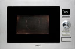Inbouw Magnetron - Keuken Apparaat - Snel Eten Bereiden - 8 Automatische Menu's - 25 Liter Inhoud - RVS Zwart — thumbnail 1