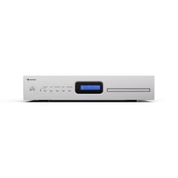 Auna Art22 CD-speler HiFi met slot-in station, USB-ingang, CD-MP3-weergave, Afstandsbediening, Optische & coaxiale uitgangen – 3W geluidskwaliteit – Zilver — thumbnail 1