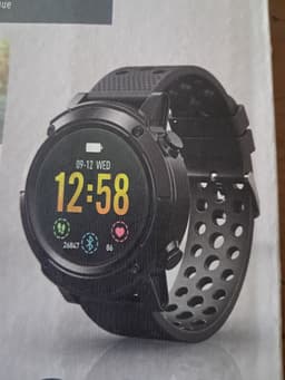 Silvercrest Fitness smartwatch met GPS tracker - stof- en waterdicht - Multisport-modi - Hartslagmeter - Android en IOS — thumbnail 1