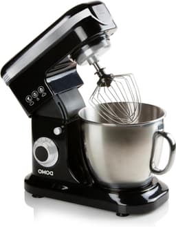 Keukenmachine - Mixer Foodprocessor - Koken Bakken - Krachtige Motor - 6 Liter - Zwart — thumbnail 1