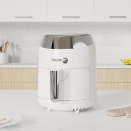 Heteluchtfriteuse - Airfryer - Gezond Frituren - 35 Liter Capaciteit - 25x32x30 cm - Meerkleurig — thumbnail 2