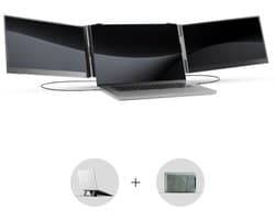 Blerron Flex - 14 Inch - Portable Monitoren - Lichtste model 1 KG - Draagbare Monitor - Portable Monitor - Beeldscherm - USB-C/HDMI - 1920x1080 FHD