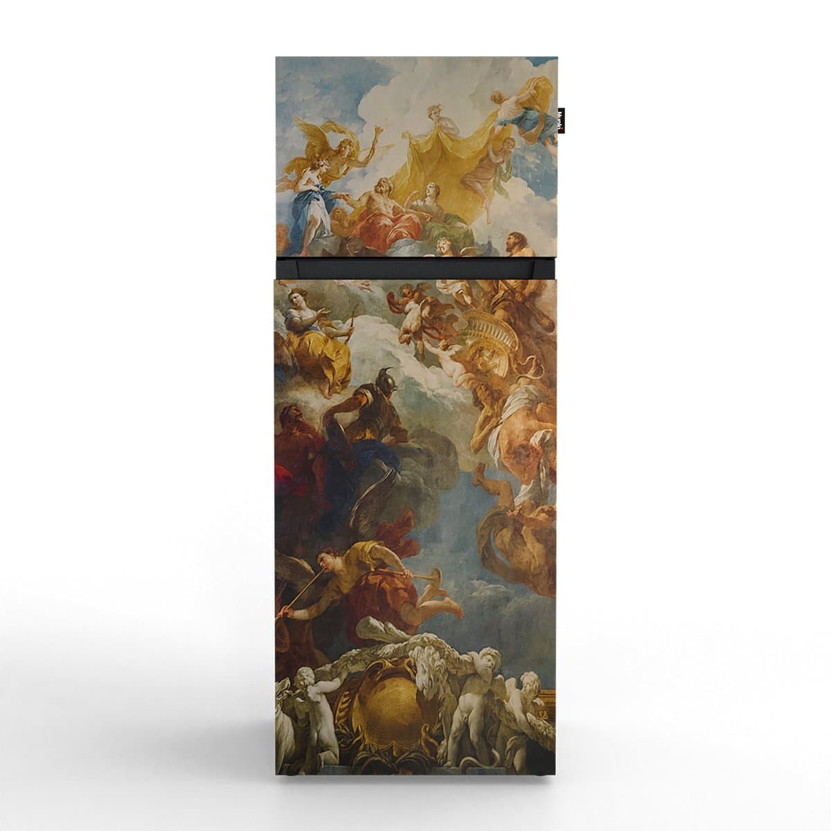 NUNKI MEDIUM-AVERS / Dubbel-Deurs Koelkast, E Klasse, 206l, Versailles, Satin (ALL sides) — afbeelding 1