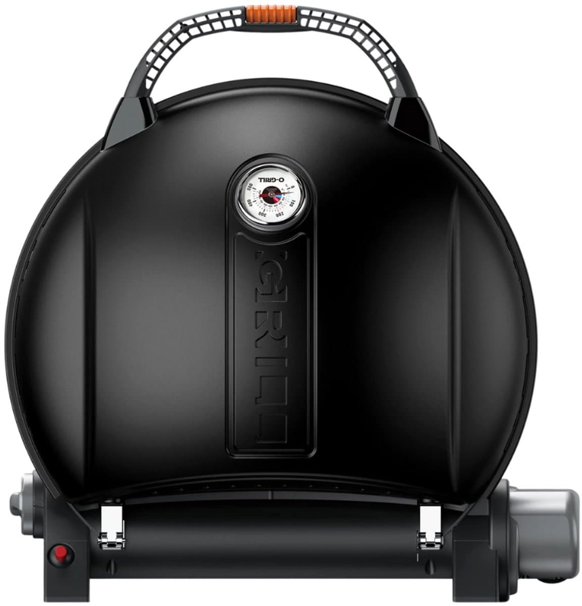 O-Grill 900 Black - Draagbare Gas BBQ - Extra Groot Grilloppervlak - Met Thermometer - Camping / Tuin - Zwart — afbeelding 1