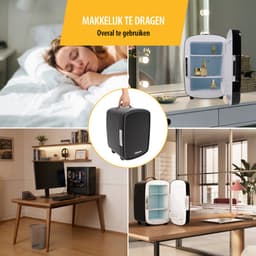 Tristar KB-7610 - Mini Koelkast - 10 L - Make-up Skin Care Koelkast - Gaming Koelkast - Camping Koelkast - Vaderdag Cadeau - 12/230V — thumbnail 2