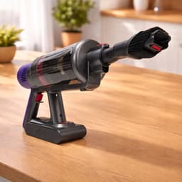 ADM Steelstofzuiger Draadloos – 250W – Opvouwbare Steel – 2-in-1 Kruimeldief – Lichtgewicht – 0.8L – V13 — thumbnail 2