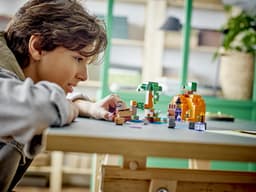 LEGO Minecraft De pompoenboerderij Speelgoed Boerderij Huis Halloween Set met Minifiguren - 21248 — thumbnail 2