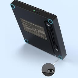Externe Drive - Disc Brander - Data Archiveren - Geruisloze Prestaties - USB 3.0 - Zwart — thumbnail 4