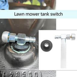 Dailygoods- Brandstofdoorvoer Metalen Afsluitklep - Gas Tank Doorvoer - Robuuste Constructie - Geschikt voor 33/64 Inch - Compatibel met Generac/Coleman/Craftsman - Brandstofafsluiter — thumbnail 3