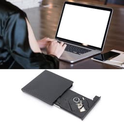 Externe DVD Brander - CD/DVD Station - Bestanden Archiveren - USB 3.0 Connectie - Draagbaar - Zwart — thumbnail 2