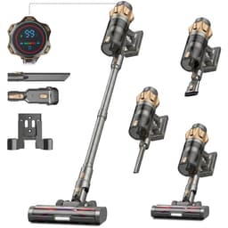 Cleanova Steelstofzuiger draadloos - 45000PA - 500W - 60 minuten - Display - kruimeldief - zonder zak - Groen verlichting - muurbevestiging — thumbnail 1