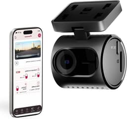 Compacte Dashcam - Autocamera Video - Veilig Rijden - 1.5K Resolutie WDR - 120 Graden Lens - Zwart — thumbnail 1