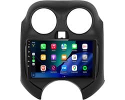 CarPlay autoradio geschikt voor Nissan Micra | 2011 t/m 2016 | Android 13 | Draadloos Apple CarPlay & Android Auto | 2GB + 32GB | Denago DNG-A403 | 2025 model | 2011 2012 2013 2014 2015 2016 | Bluetooth & Wifi