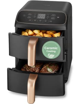 Cosori TurboTower Compact airfryer - Keramische anti-aanbaklaag - Dubbele heteluchtfriteuse - 8.6 liter — thumbnail 2