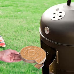 Ronde Rookgenerator van RVS voor Koud Roken, Ideaal voor BBQ, Grill en Rookoven van 18 cm — thumbnail 4