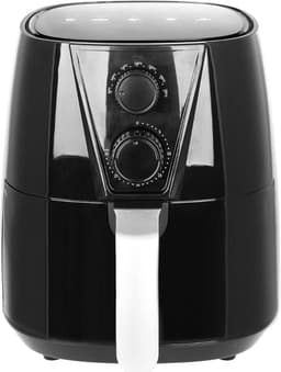 RUX® Airfryer xl - Airfryer xxl - Heteluchtfriteuse - Frituur, grill, bak en braad- Zwart - ‎26cm x 32cm x 29cm — thumbnail 2