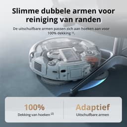 DJI Romo A (Water Tank Version) - Robotstofzuiger met dweilfunctie - Geschikt voor huisdierharen - 25.000 Pa zuigkracht - Obstakeldetectie op millimeter niveau - Transparant design — thumbnail 5