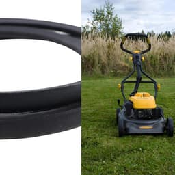 Dailygoods - Dailygoody - V-riemen - Grasmaaier aandrijfriem - Zwart - 1475 mm - Hoogwaardige kwaliteit - Geschikt voor Wolf Cart - Model 0039213 — thumbnail 3
