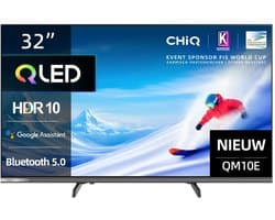 CHiQ L32QM10E 32 inch Smart TV – QLED Full HD – Google TV – HDR10 – Dolby Audio – WiFi – Randloos Design
