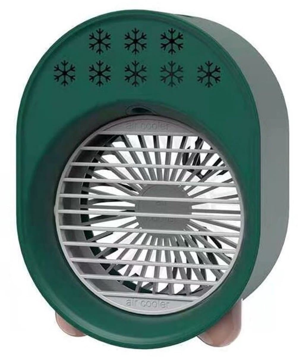 Mini draagbare airconditioner, mobiele airconditioner zonder ventilatie, stille slaapkamerventilator, stille mobiele airconditioner, draagbare airconditioner met USB-aansluiting en kleine luchtbevochtiger — afbeelding 1