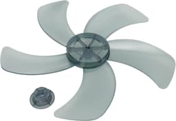 Vervanging Ventilatorblad - Ventilatoronderdeel Blad - Ventilator Koeling - Vijf Bladeren Ontwerp - 16 inch - Zwart — thumbnail 5