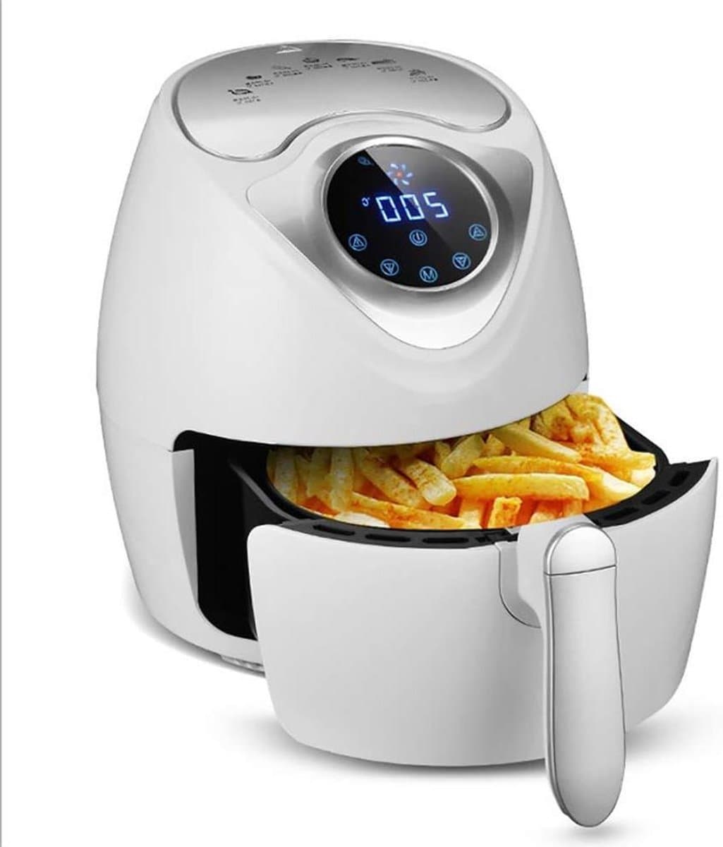 Airfryer Oven - Hetelucht Friteuse - Gezond Koken - Snelle Verwarming - 2.6 Liter - Wit — afbeelding 1