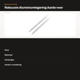 Dailygoods- Antenne Aarde Lichtgewicht - Antenne Korte Golf - Antenne Signaalversterker - Antenne Voor Amateurradio - Antenne Buiten - 240 mm Lengte — thumbnail 4