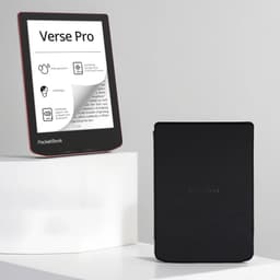 PocketBook Verse Pro e-reader Passion Red – 6 inch – 16 GB – waterdicht + Zwart Hoesje – voordeelbundel — thumbnail 1