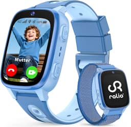 Ralio R5 GO - GPS horloge kind - 4G - Smartwatch Kinderen Met Simkaart - Video bellen& SOS-knop - GPS Tracker Kind - Schoolmodus - Waterdicht Kinderhorloge - Stappenteller, Geofencing -Cadeaus voor Jongens en Meisjes — thumbnail 1