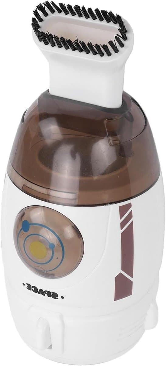 Mini Desktop Stofzuiger - Bureau Reiniger - Bureau Schoonmaken - Afneembare Stofbak - 13.5 x 7.5 x 7 cm - Grijs — afbeelding 1