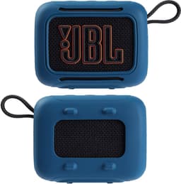 Beschermhoes geschikt voor JBL Go 5 Bluetooth Speaker - Meerdere Kleuren - Schokbestendig - Krasbestendig - Siliconen - Hoesje - Case - Bescherming - Navy Blauw — thumbnail 3