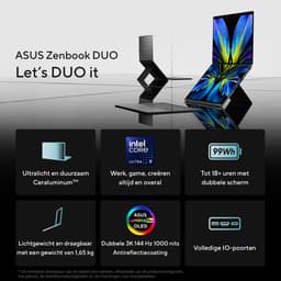 ASUS Zenbook DUO UX8407AA-SN481WS 14'' Copilotplus 2-in-1 laptop — thumbnail 4