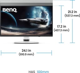 BenQ EX271QZ MOBIUZ OLED 27'' gaming monitor — thumbnail 4