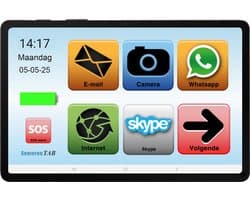 SeniorenTAB SA11W - Seniorentablet op basis van Samsung - 256GB - 11 inch - wifi - Tablet voor ouderen
