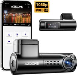 AZDome M330 dashcam voor auto - 170 graden kijkhoek - Nachtzicht - FullHD video - Wifi - Super compact - Parkeermodus - 1.0 inch TNT scherm - dashcam voor auto — thumbnail 1