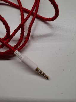 merkloos Oordoppen met draad en microfoon - voor Muziek - Wit - 3.5mm — thumbnail 2