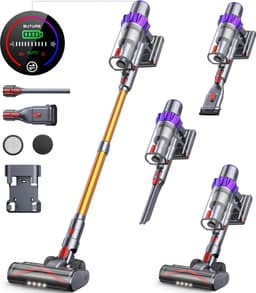 SimpleStore Draadloze Stofzuiger - Buture - Steelstofzuiger Draadloos - 450W - Zuigkracht 48Kpa - 1,5L Stofbeker - Huishoudelijke Apparaten — thumbnail 1