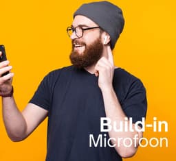 Grundig Draadloze Oordopjes - Bluetooth In Ear Oordopjes 200mAh - Oortjes Draadloos met 3 Uur Afspeeltijd - Earbuds voor Hands Free Bellen - Incl. Oplaadcase USB-C Oplaadkabel — thumbnail 4