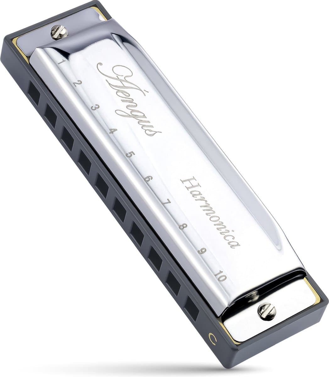 Mondharmonica C Majeur - Blues Harp C - zilver — afbeelding 1