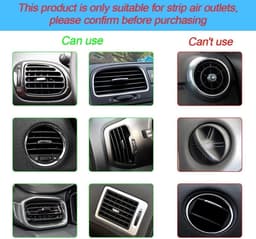 Auto Ventilatiesleuf Decoratie - 20 Stuks - Auto Ventilatierooster Styling - Gieten - Doe-het-zelf - Interieur Decoratie - Strips Ventilatierooster — thumbnail 5