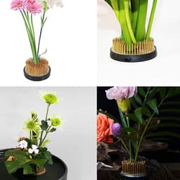 Bloemen Arranger Round Bloemstuk Tool met rubberen beschermende ringen voor high-end clubs tuinen hotels — thumbnail 2