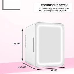 Solacis Skincare fridge - Skincare - Skincare koelkast - Tools - Organizer - Must have voor uw skincare! — thumbnail 2