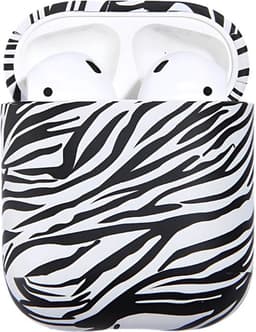 Shieldcase Zebra Style Case - beschermhoes geschikt voor Airpods hardcase - zebra print hoesje - dierenprint — thumbnail 1