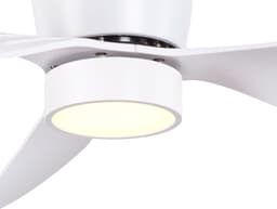 Plafondventilator met LED | 127 cm | Arioso | wit | aluminium en kunststof | modern — thumbnail 3