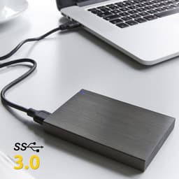 DailySupplies® Harde Schijf Extern - Draagbare - 2TB Opslag - Donkergrijs — thumbnail 3