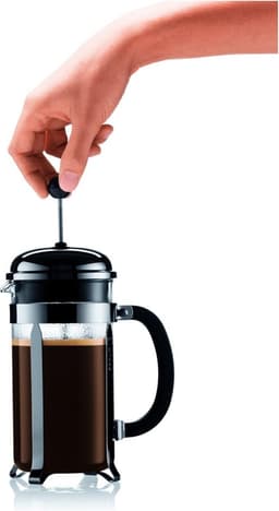035 L Glanzend Koffiezetapparaat - Koffie zetten met stijl French Press — thumbnail 4