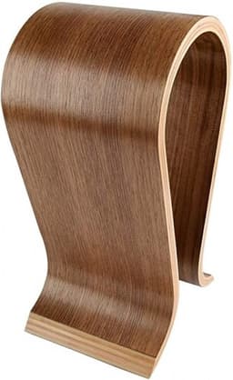 Headset Standaard - standaard voor koptelefoon - koptelefoonhouder - Koptelefoon Haak - Hoofdtelefoon Hanger - Houten - 255*100*155MM - hout kleur — thumbnail 2